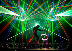 Jonglage Laser